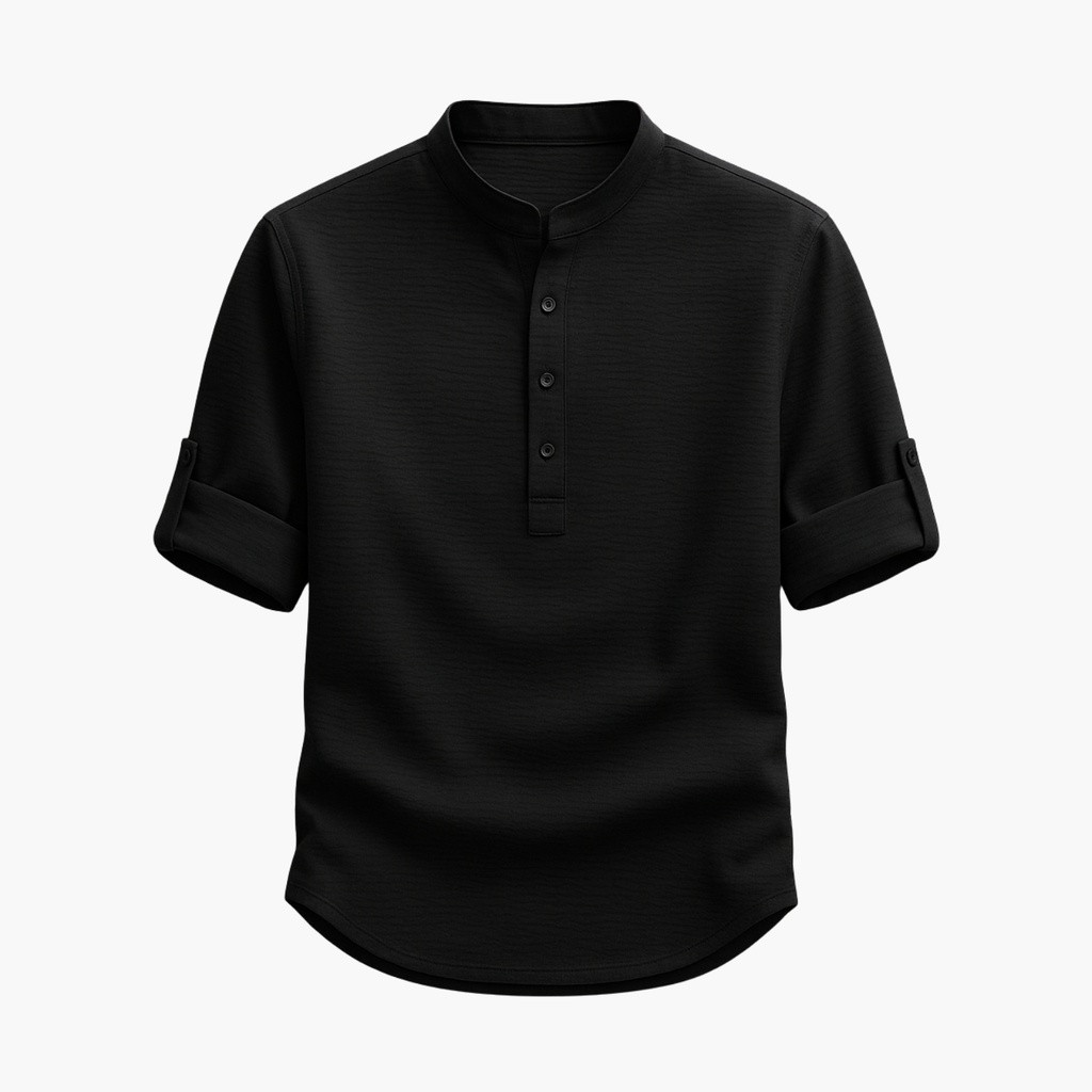 Ensemble homme chemise henley et cargo - image 6
