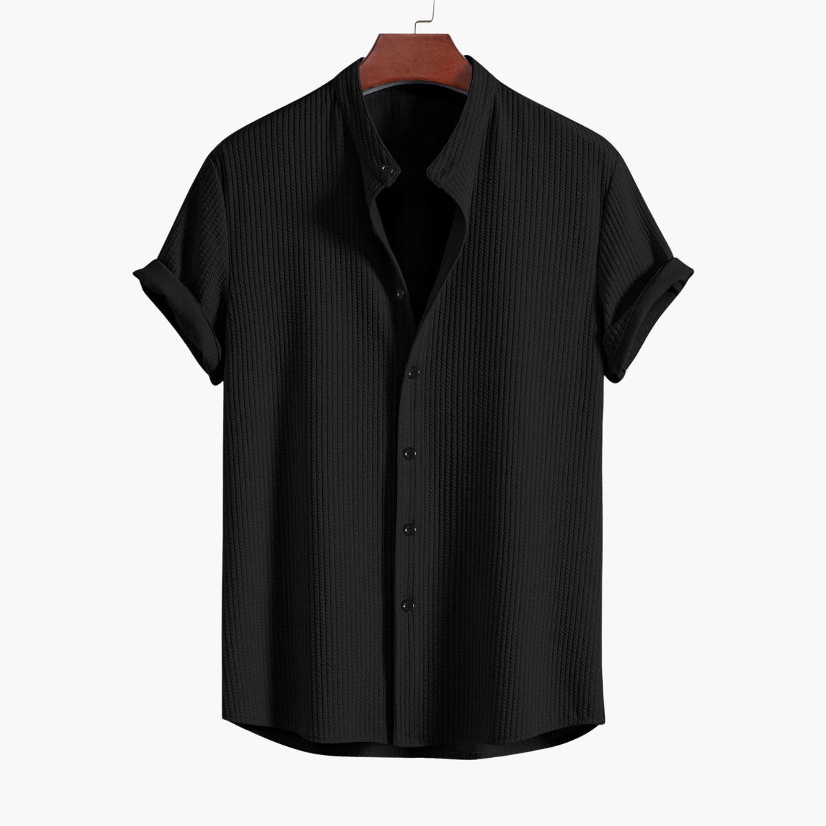 Ensemble homme chemise texturée et short - image 8