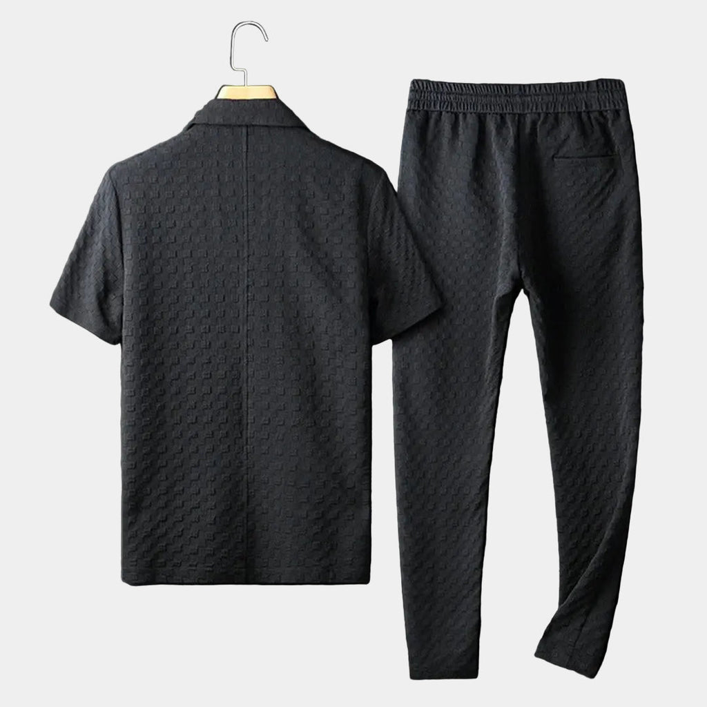 Ensemble homme col châle - image 2