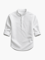Ensemble homme col mao boutonné - image 7