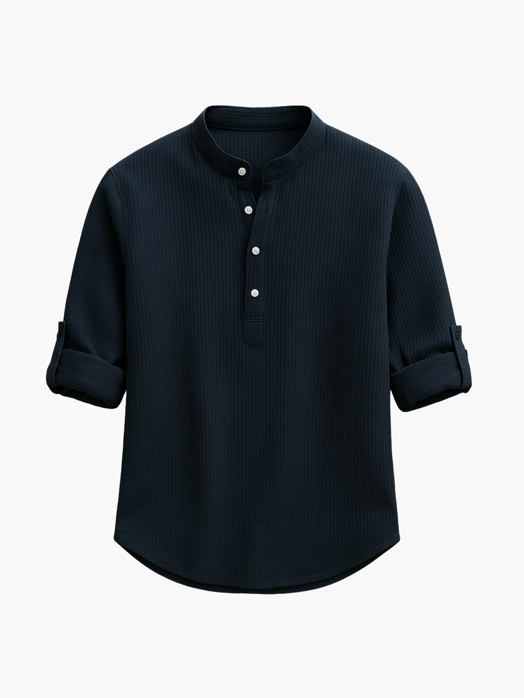 Ensemble homme col mao boutonné - image 8