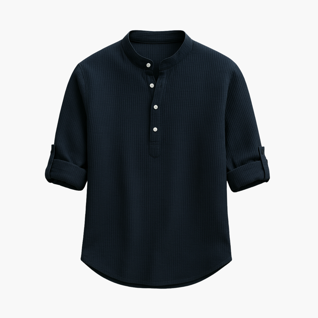 Ensemble homme col mao cargo - image 7