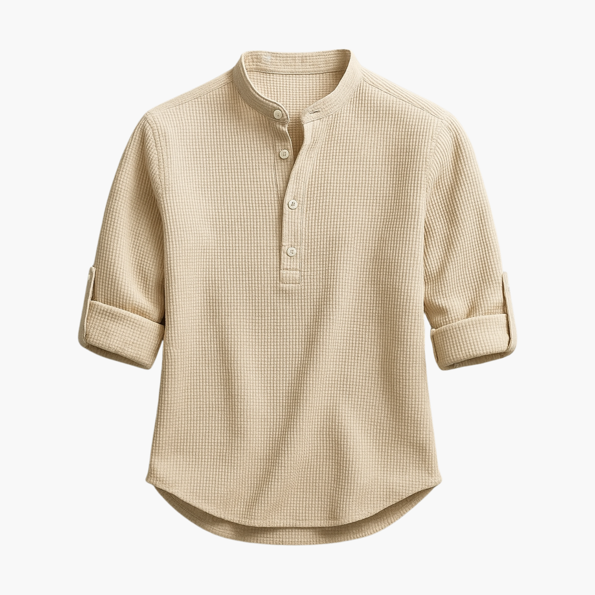 Ensemble homme col mao et short - image 8