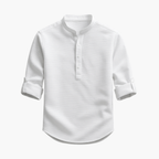 Ensemble homme col mao et short - image 9