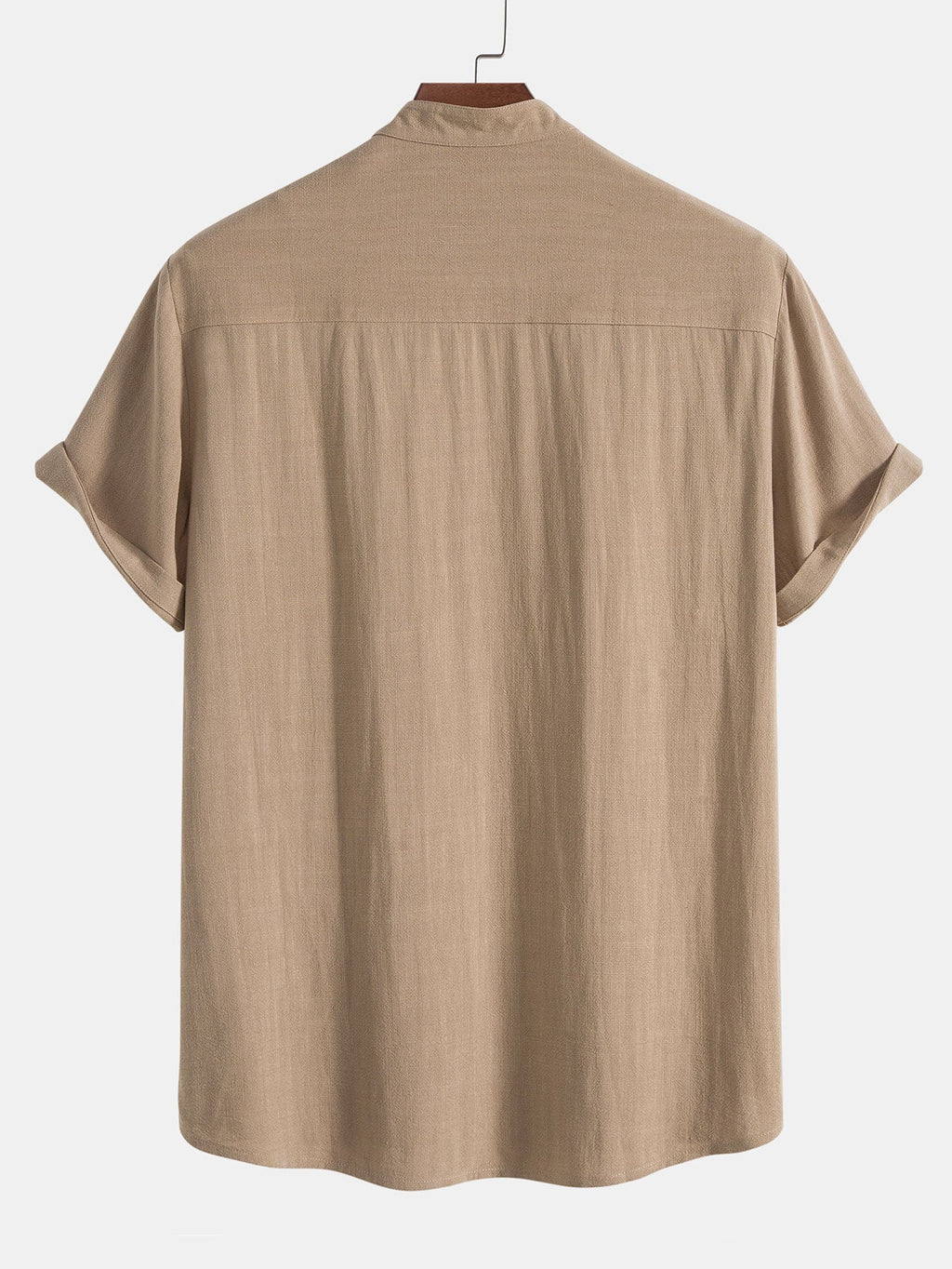 Ensemble Homme Été Coton Lin – Chemise Manches Courtes et Pantalon Décontracté - image 3