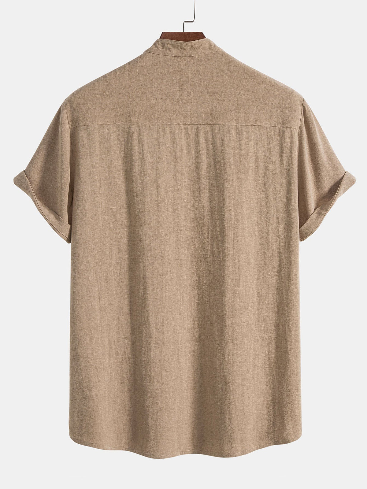Ensemble Homme Été Coton Lin – Chemise Manches Courtes et Pantalon Décontracté - image 3
