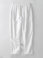 Ensemble Homme Été Coton Lin – Chemise Manches Courtes et Pantalon Décontracté - image 5