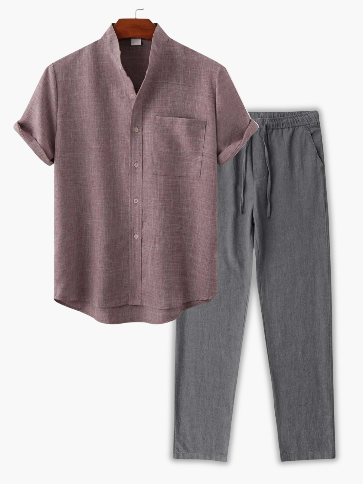 Ensemble homme poche poitrine - Rouge