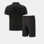 Ensemble homme polo demi-zip et short - image 4