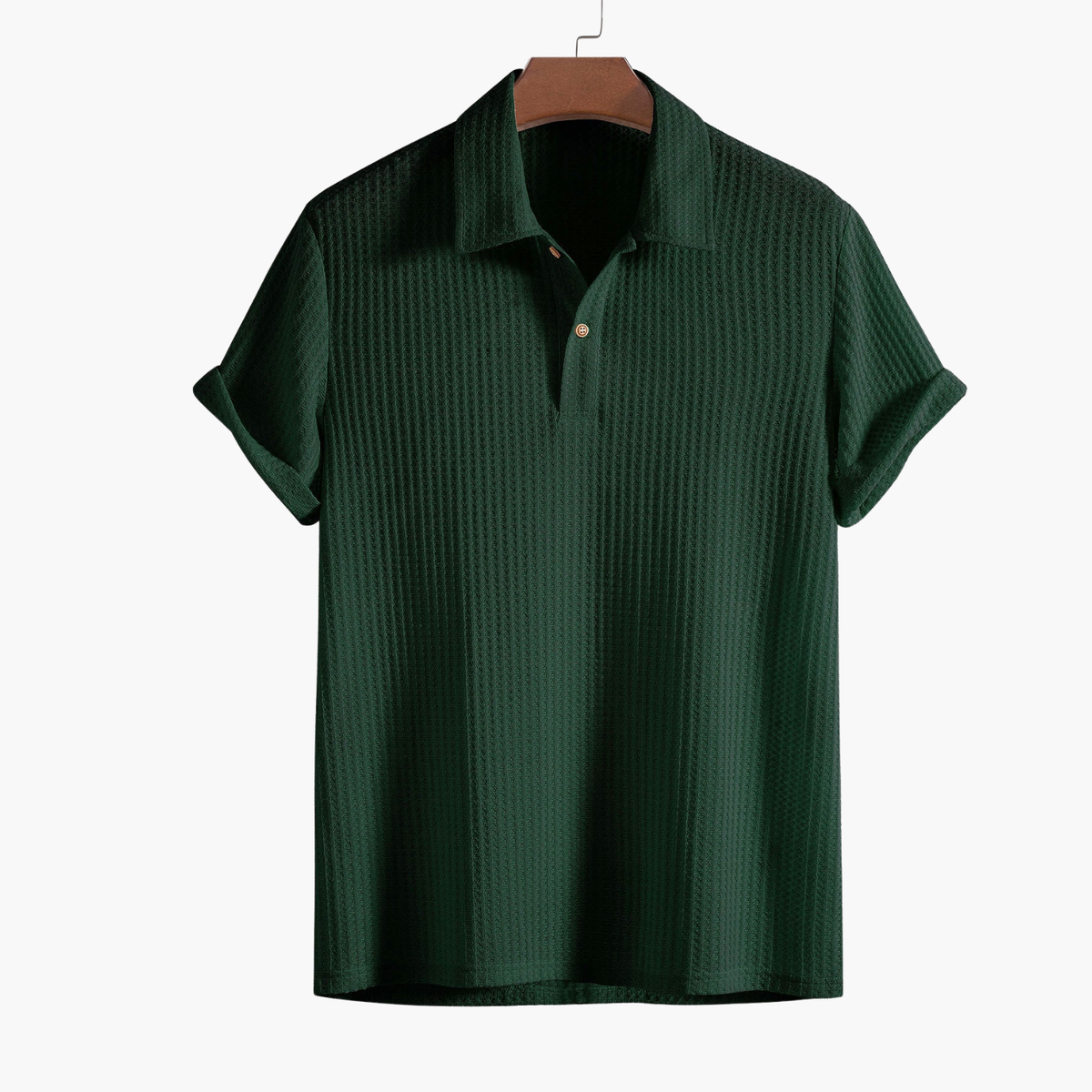 Ensemble homme polo texturé et cargo - image 5