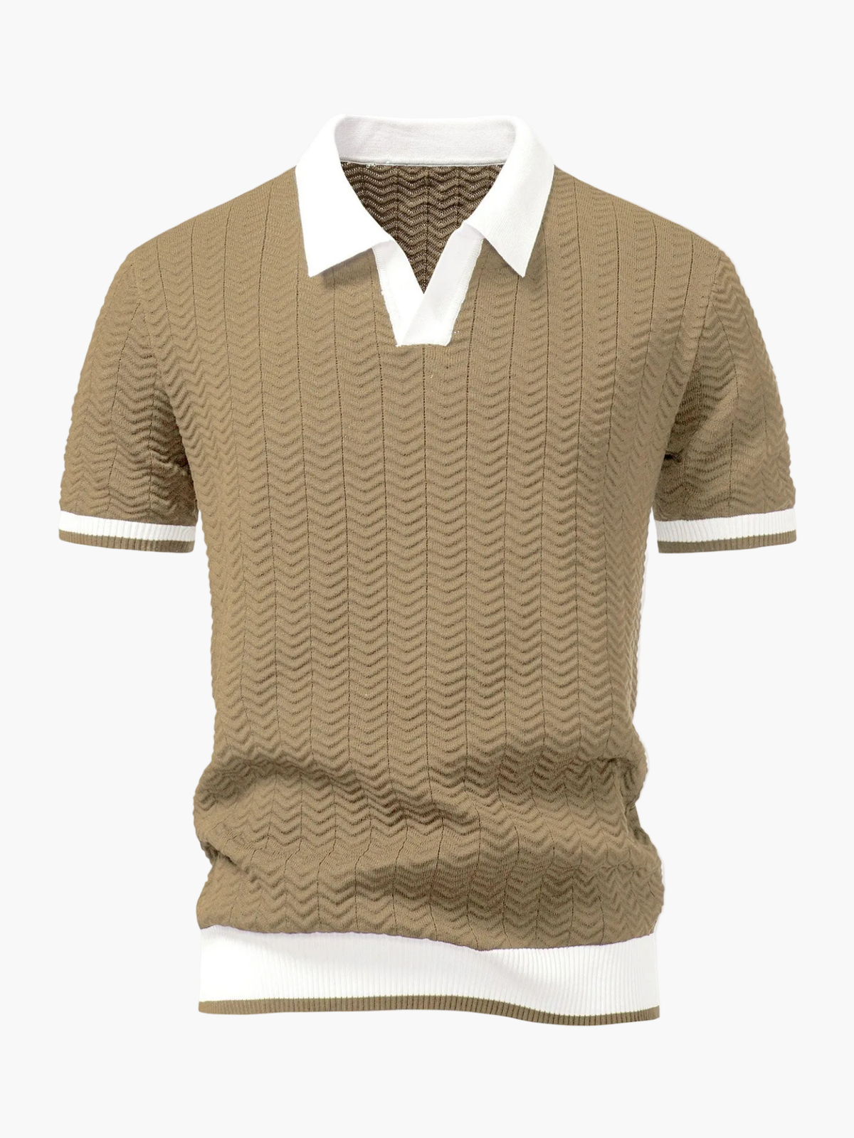 Ensemble homme polo tricoté - image 7