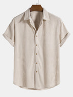 Ensemble homme texturé manches courtes - image 7
