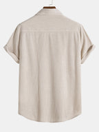 Ensemble homme texturé manches courtes - image 8