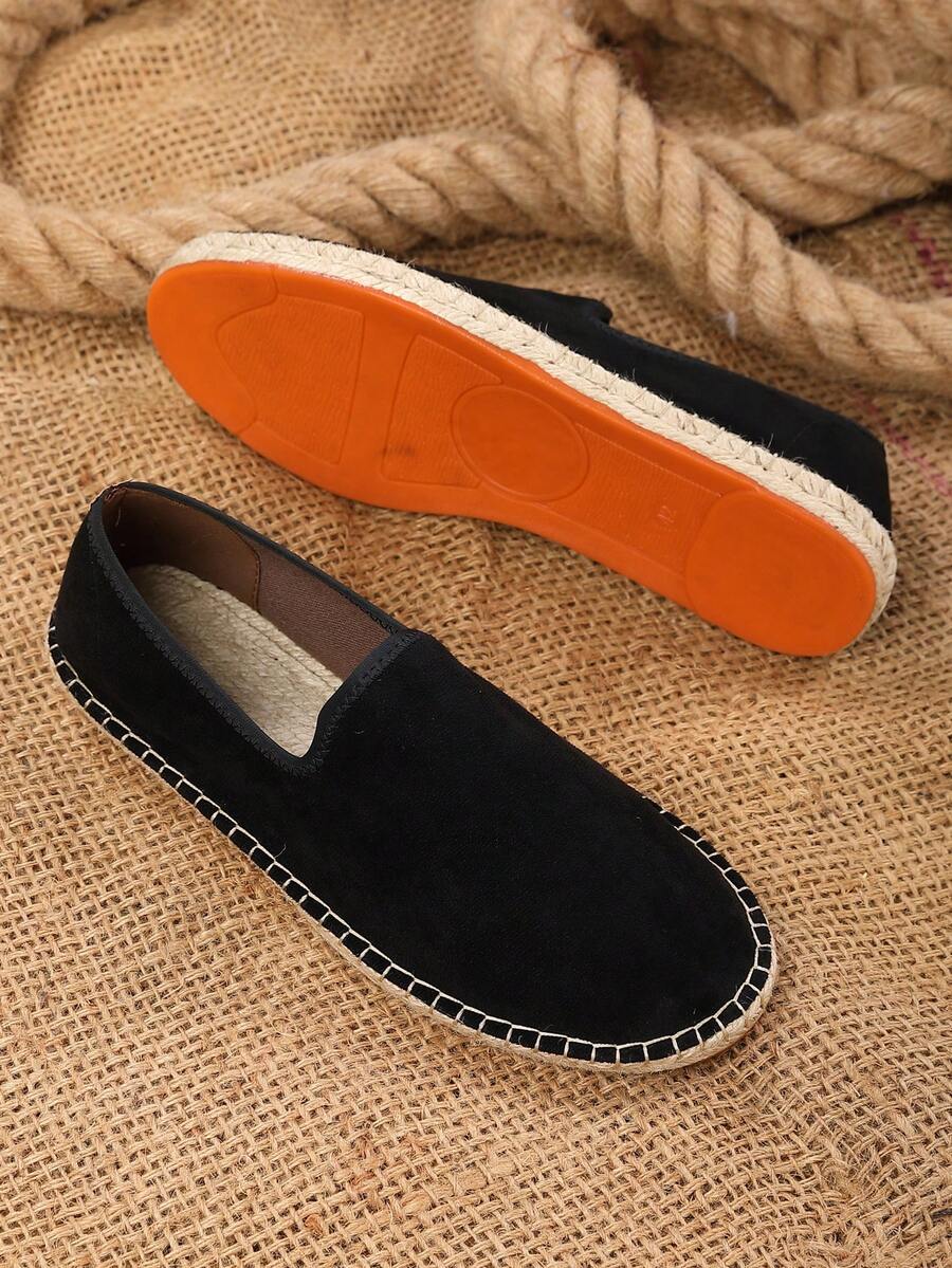 Espadrilles homme à enfiler semelle plate - image 7