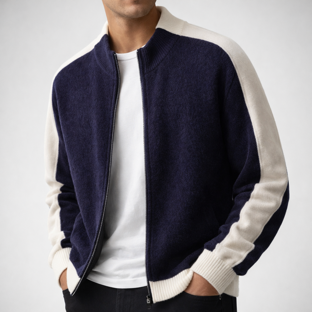 Gilet homme zippé - image 1