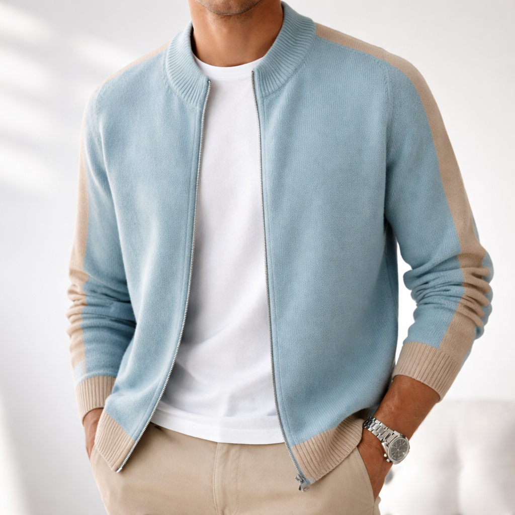 Gilet homme zippé - image 7