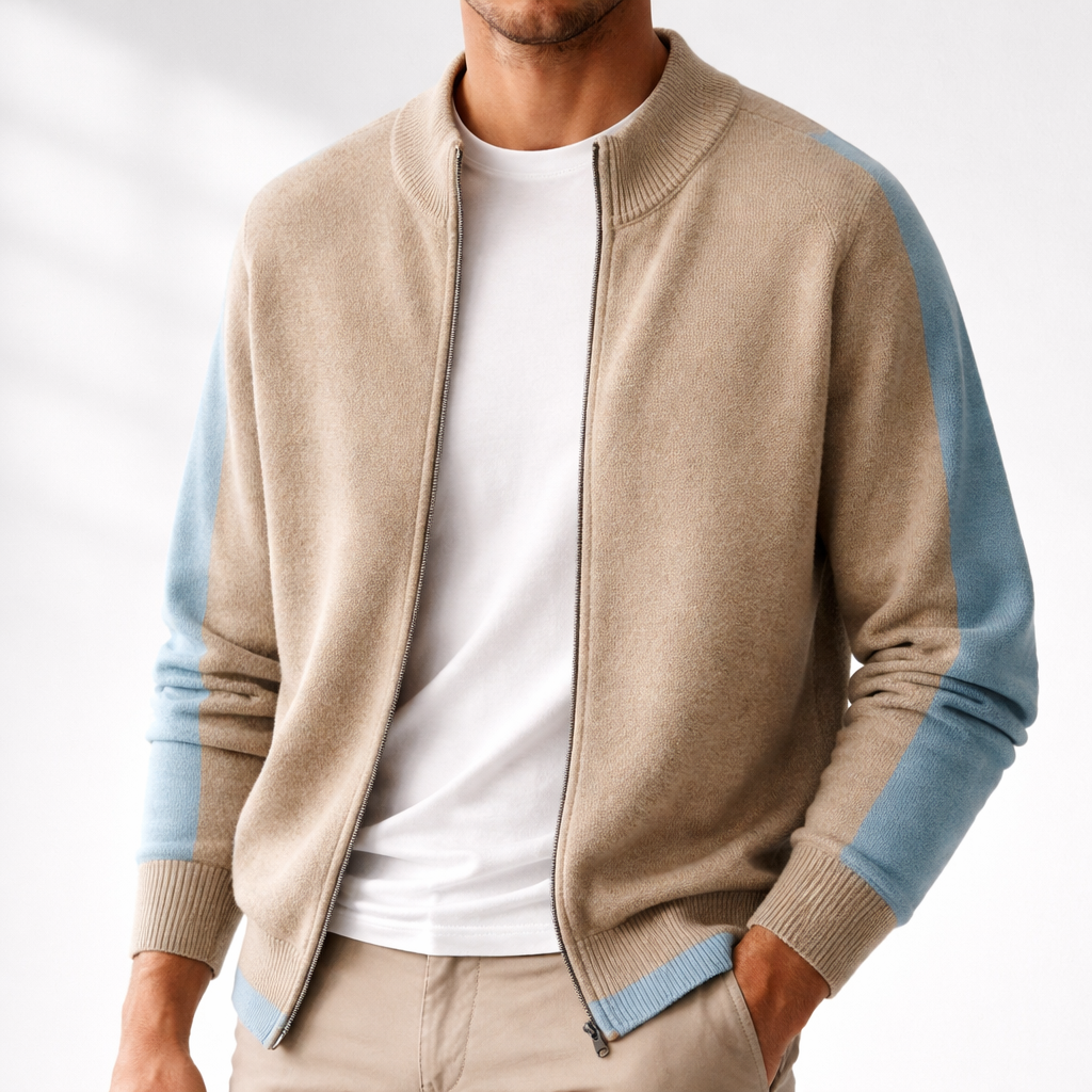 Gilet homme zippé - image 8