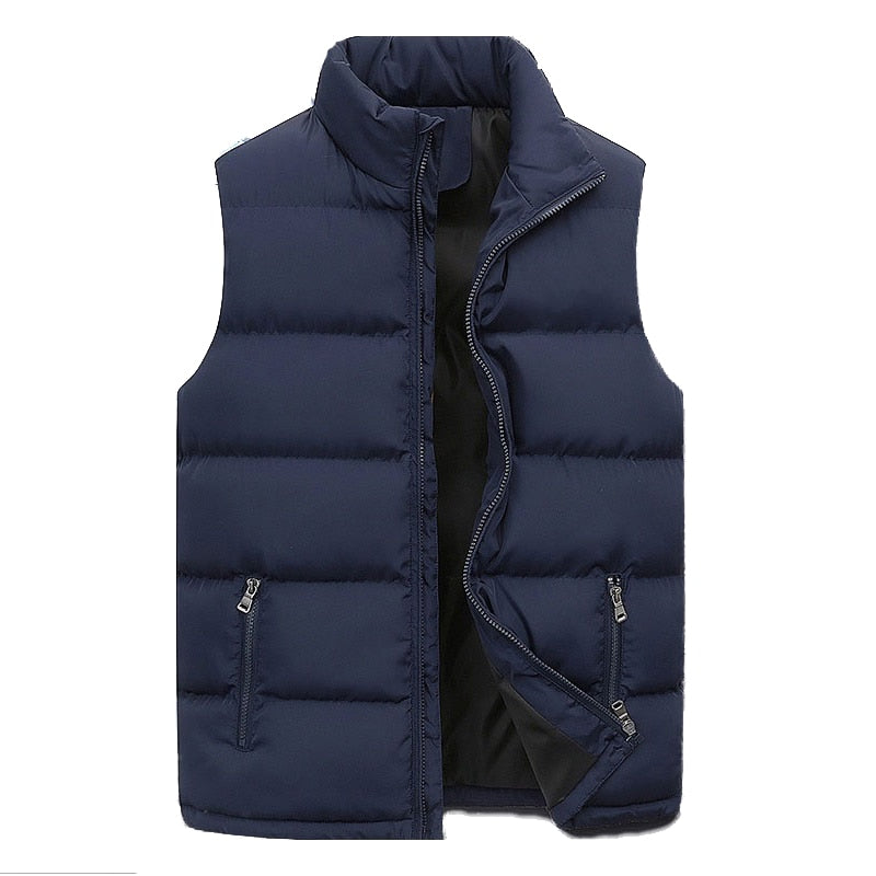 Gilet Matelassé Homme – Couche Confort Zippée - Bleu marine