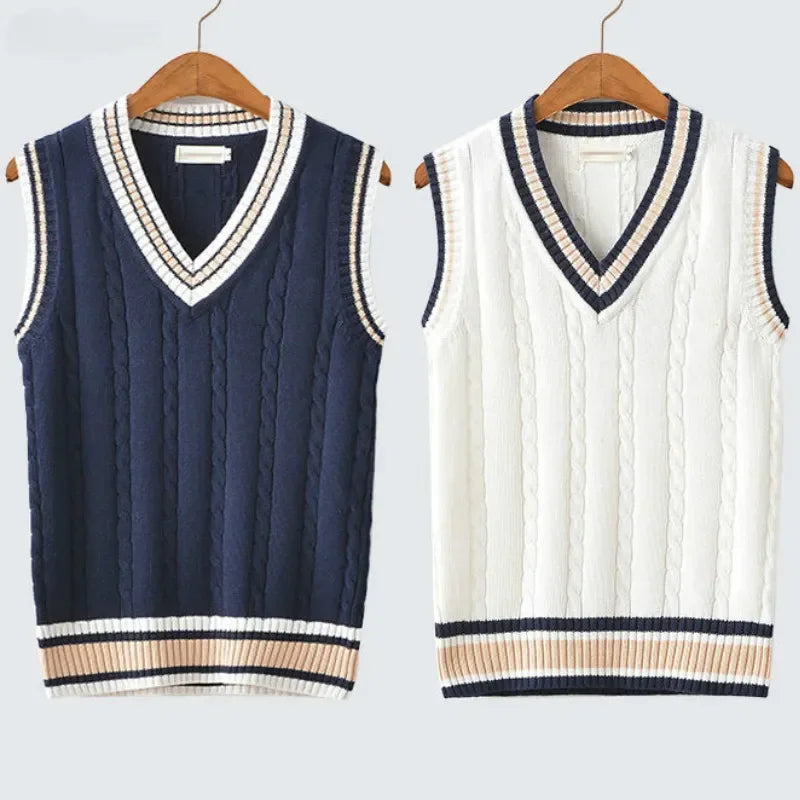 Gilet Sans Manches Col V Sculpté Léger Homme - Raffiné - image 1
