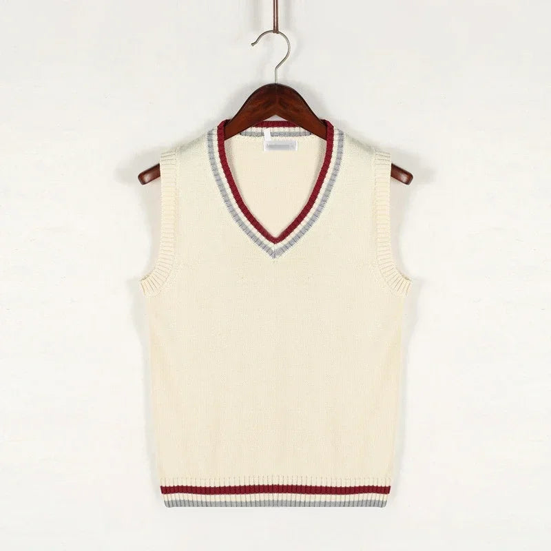 Gilet Sans Manches Col V Sculpté Léger Homme - Raffiné - Beige