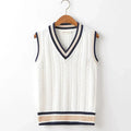 Gilet Sans Manches Col V Sculpté Léger Homme - Raffiné - Blanc