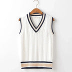 Gilet Sans Manches Col V Sculpté Léger Homme - Raffiné - Blanc