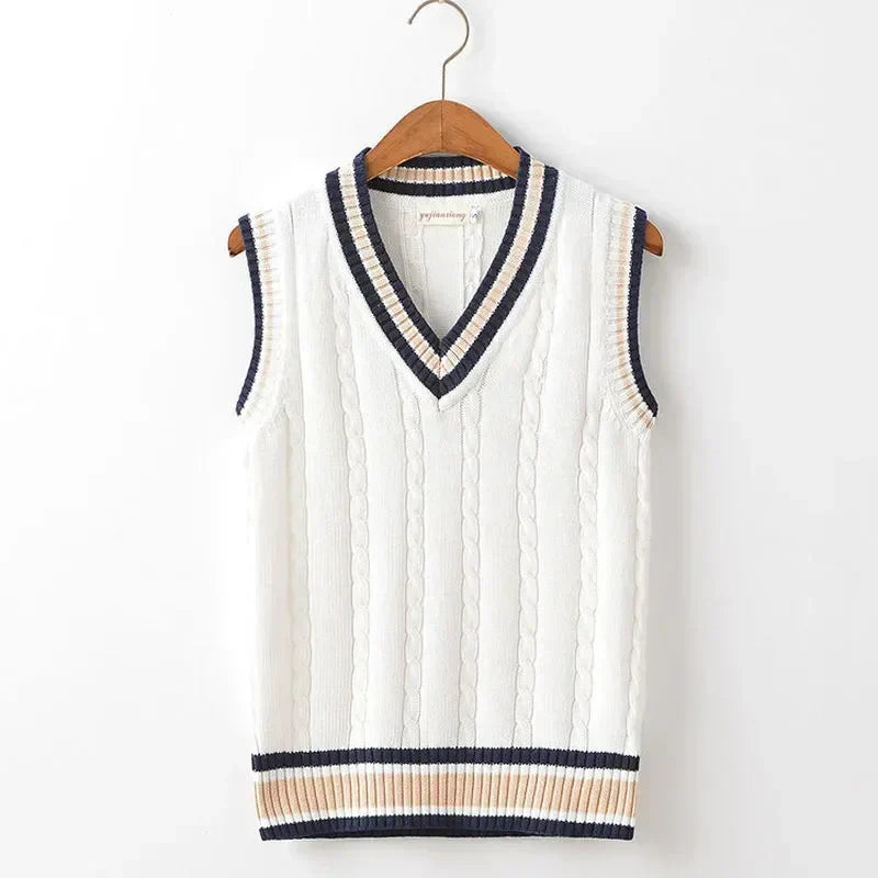 Gilet Sans Manches Col V Sculpté Léger Homme - Raffiné - Blanc