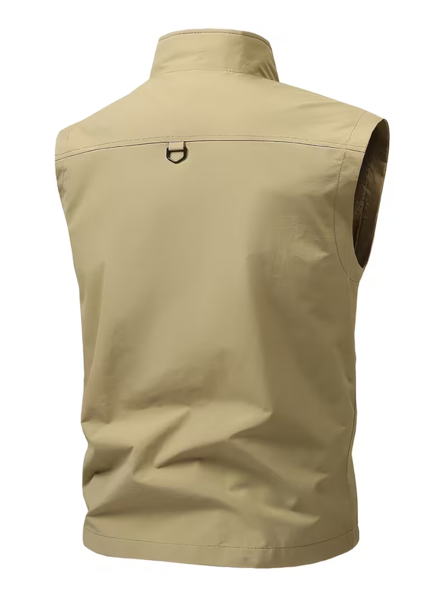 Gilet utilitaire zippé pour hommes - image 6
