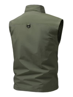 Gilet utilitaire zippé pour hommes - image 7