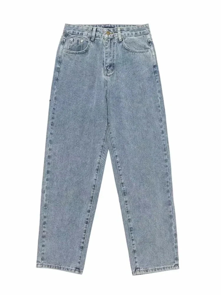 Jean Baggy en Denim pour Homme – Détail Plissé, Coupe Décontractée - image 6