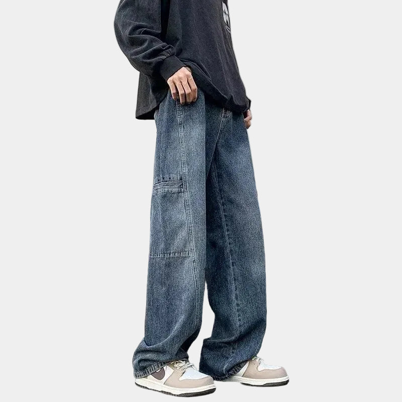 Jean homme coupe large - image 5