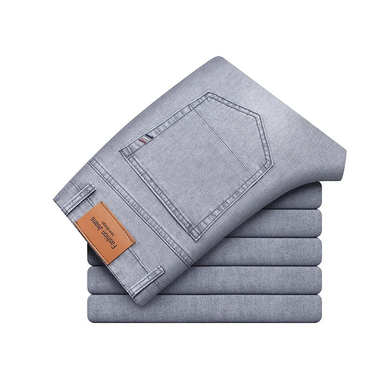 Jean Homme Premium Résistant Coupe Droite Ajustée – Denim Quotidien - image 3