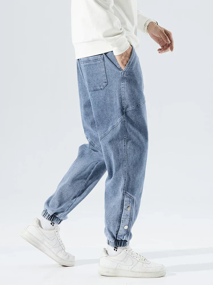 Jean homme taille élastique - image 2