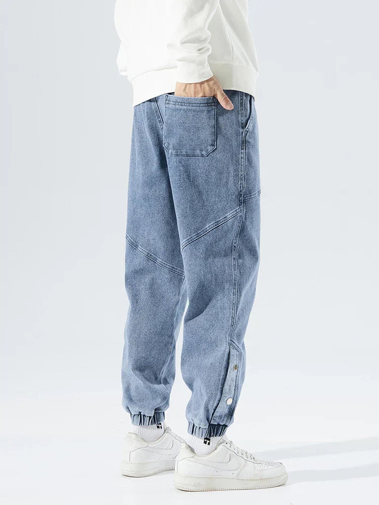 Jean homme taille élastique - image 3