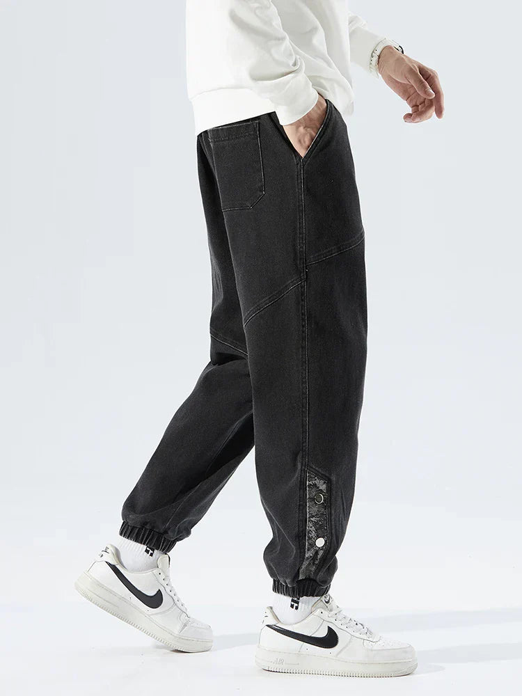 Jean homme taille élastique - image 6