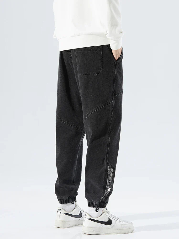 Jean homme taille élastique - image 7