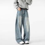 Jean Large et Stylé pour Hommes – Pantalon Décontracté en Denim - image 3
