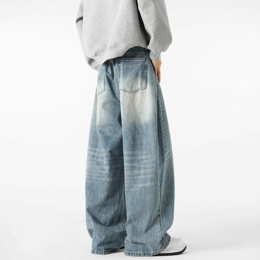 Jean Large et Stylé pour Hommes – Pantalon Décontracté en Denim - image 5