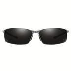 Lunettes de soleil homme à monture fine - image 6