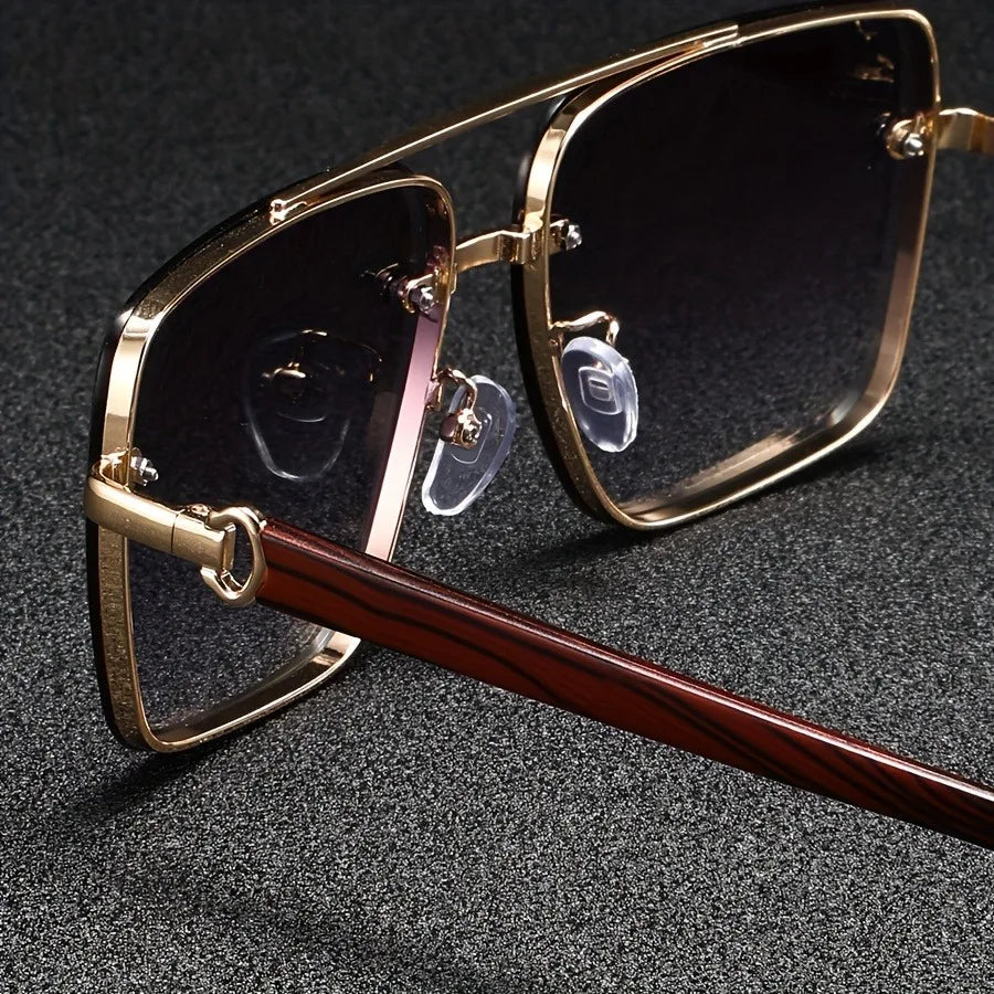 Lunettes de soleil homme géométriques - image 2