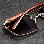 Lunettes de soleil homme géométriques - image 3