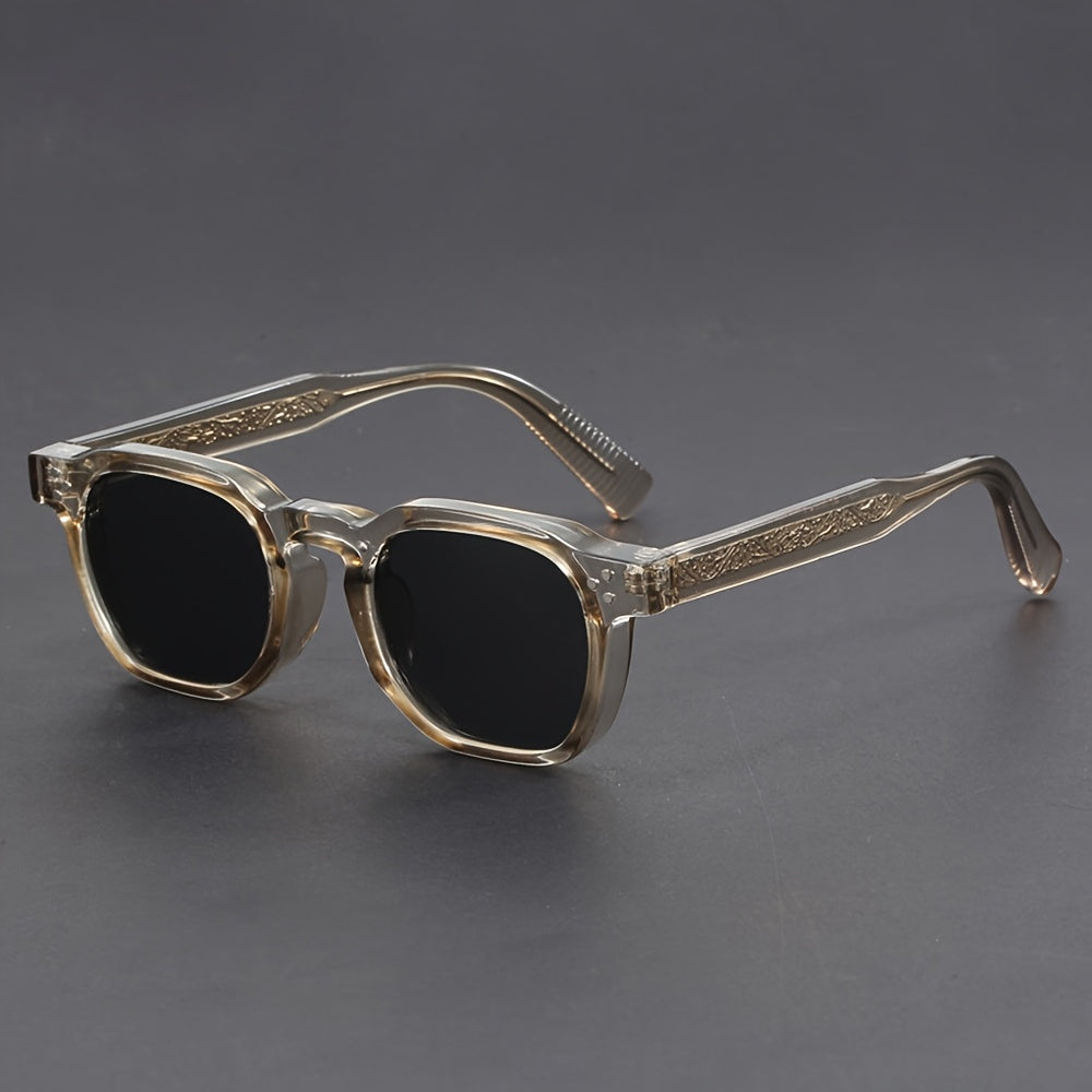 Lunettes de soleil homme rétro - Champagne
