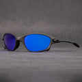Lunettes de soleil homme sport - Bleu