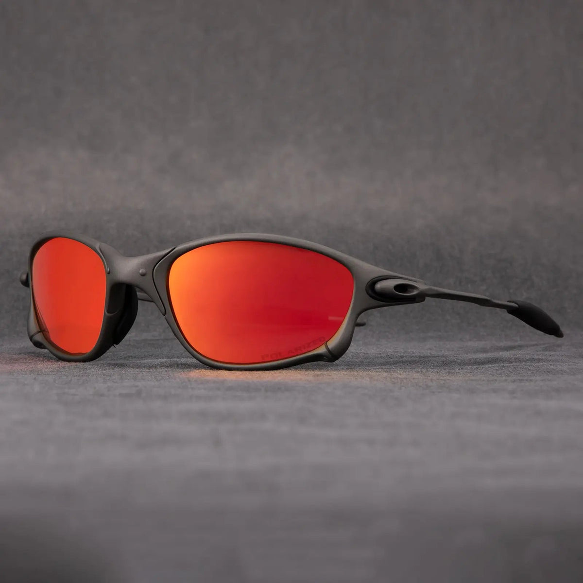 Lunettes de soleil homme sport - Orange