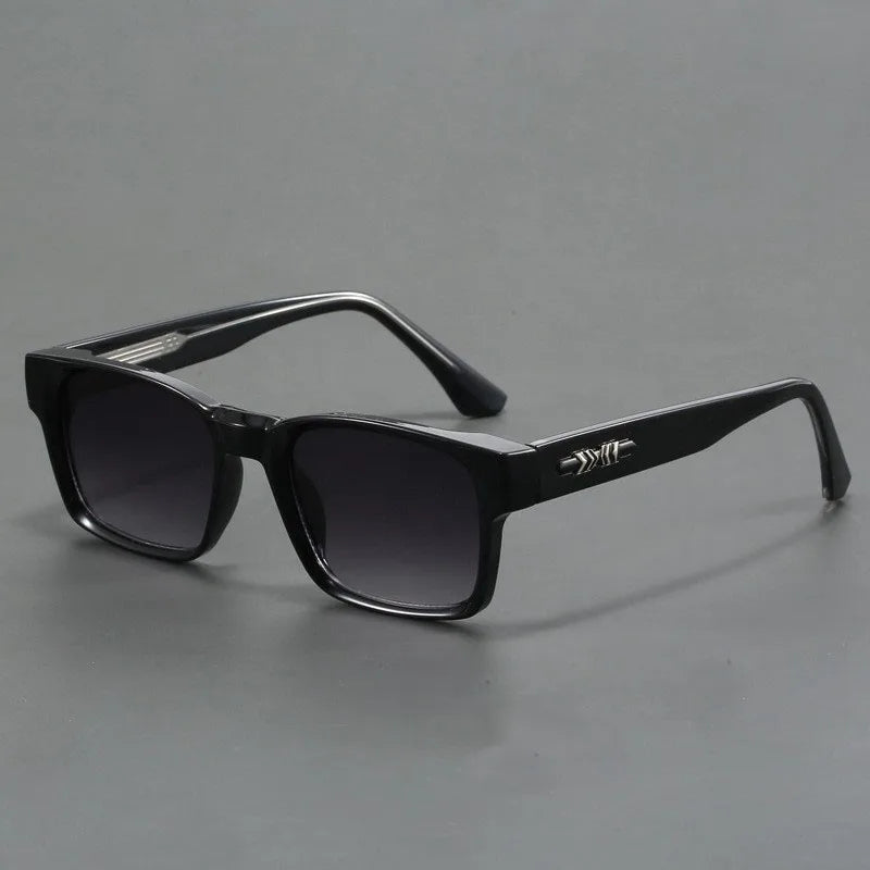 Lunettes homme monture carrée - Noir