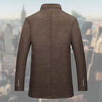 Manteau d’Hiver Homme en Mélange de Laine avec Gilet Amovible – Pardessus Mi-Long - image 5