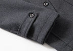 Manteau en Laine Double Couche Premium pour Homme – Pardessus Épais à Boutonnage Simple - image 7