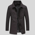 Manteau long pour homme - Noir