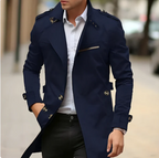 Manteau Trench Classique Léger Confortable Homme - Durable Élégant Intemporel Voyage Décontracté d'Été - image 2