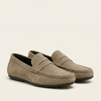 Mocassin à Barette en Cuir Suédé - image 2